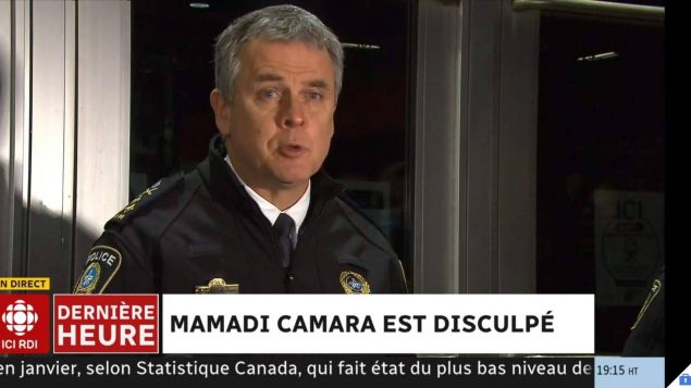 سيلفان كارون، مدير دائرة شرطة مدينة مونتريال - Photo : Radio-Canada