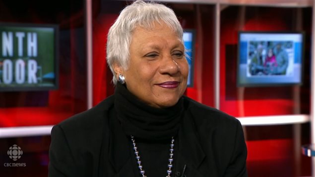 Senator Anne C Cools, social activist, advocate, and first black person in the Canadian Senate. first black women Senator in North America Photo Credit: CBC