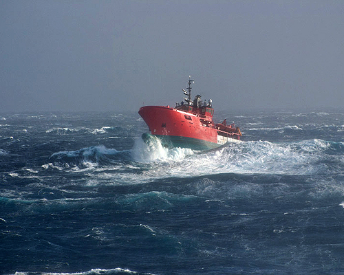 Which island has the most frequent storms in Canada?