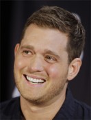 Singer Michael Bublé hosts the 2013 Juno Awards. (Photo: Rick Rycroft/AP)