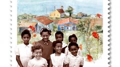 A 1958 photo of girls from an Africville bible class is featured on one of the two new stamps to celebrate February's Black History Month in Canada