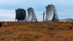 Radar dishes were spread across the land at about 50km apart and were mostly unmanned. these too will be dismantled and removed (photo Ministry of Natural Resources)