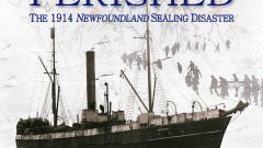 Book about the disaster showing the SS Newfoundland. "Perished" by Jenny Higgins (CLICK to ENLARGE)