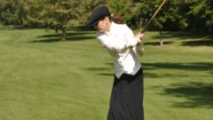 Not just for men of course. Patrice Gold teeing off, at the 2012 C.B.Macdonald Championship at Niagara on the Lake (GHSC) CLICK to ENLARGE