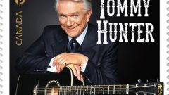 Tommy Hunter's country music show was a hit for 27 years on Canadian tv. The new series of stamps of Canadian country musice stars was released today (Canada Post) CLICK to ENLARGE