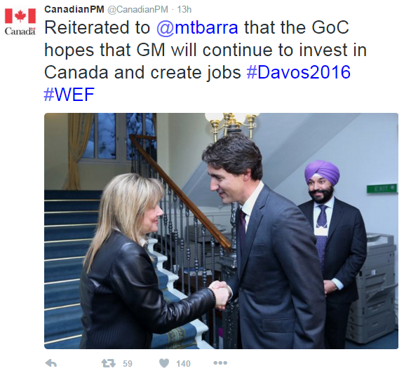 Trudeau GM CEO