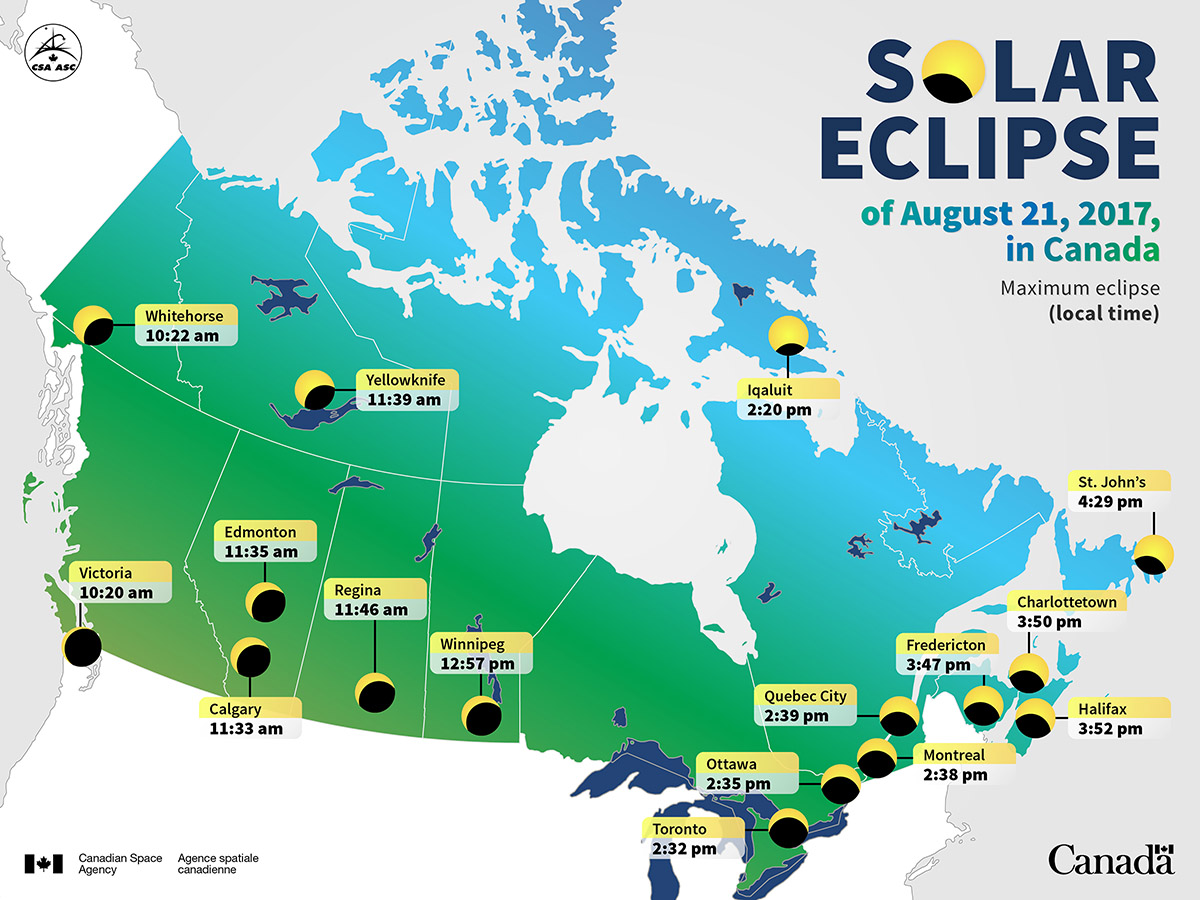 Millions of Canadians prepare to gaze upon solar eclipse RCI English