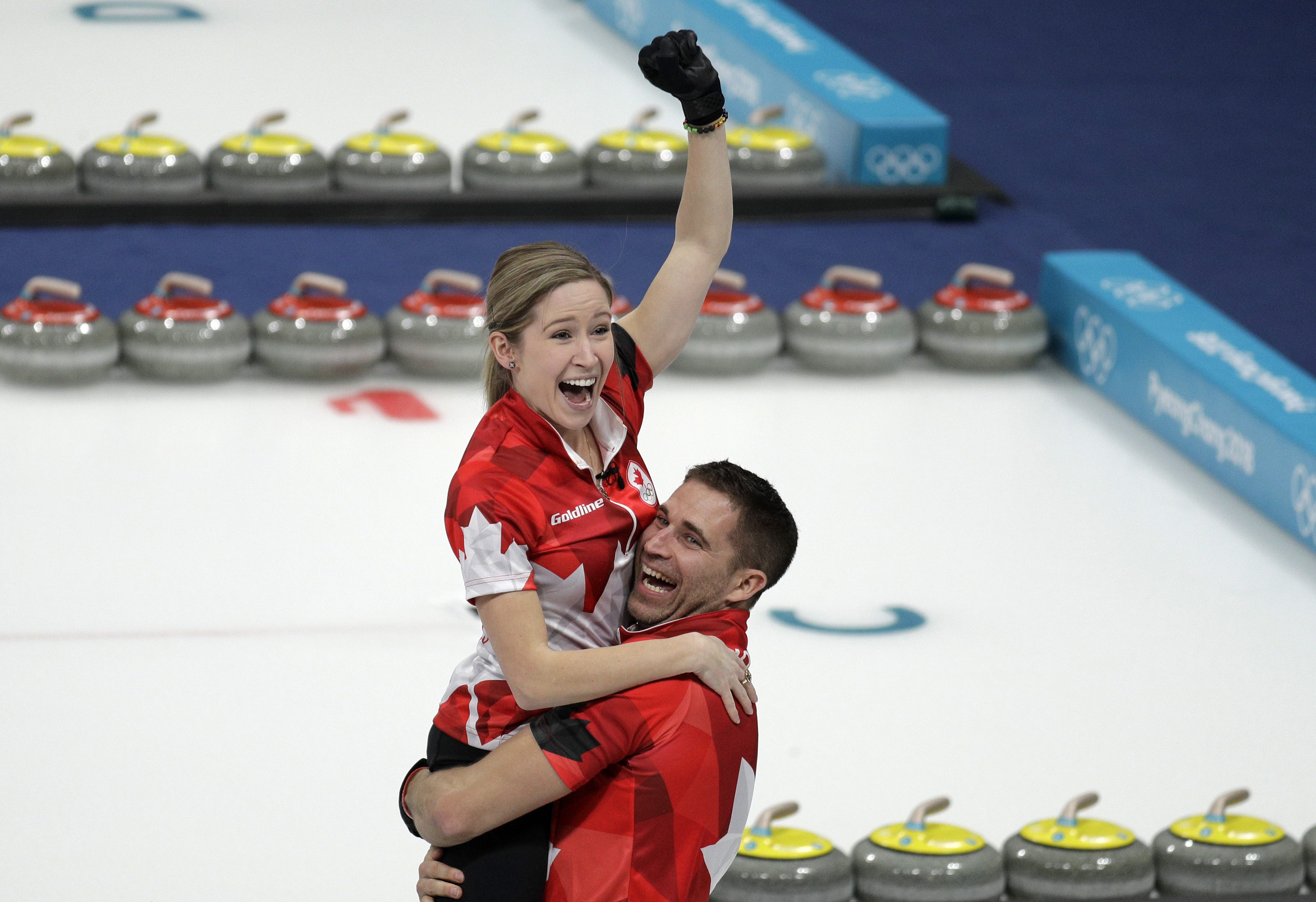 Canada wins gold in mixed doubles curling, bronze in women’s luge and