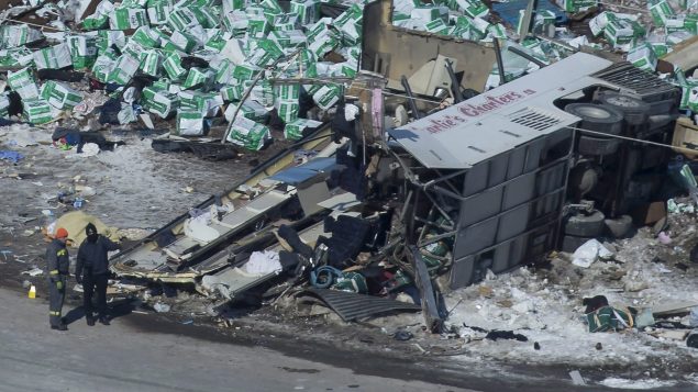 the aftermath of the humboldt broncos bus crash, a junior ice