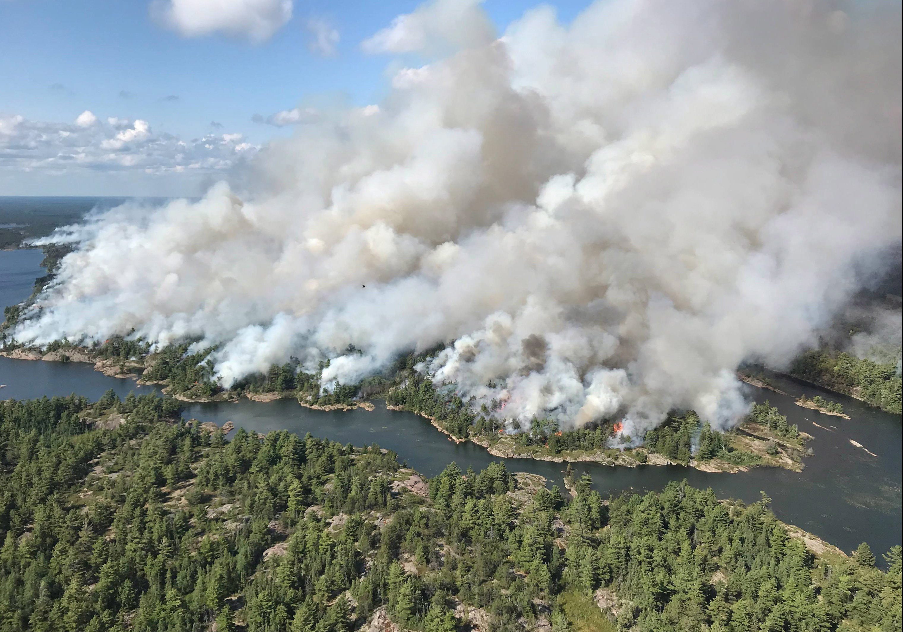 Forest fires posing greater danger in Ontario RCI English