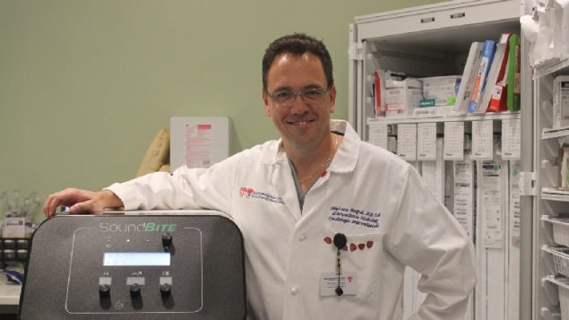 Dr. Stéphane Rinfret (MD.SM), chief of Interventional Cardiology at the MUHC 