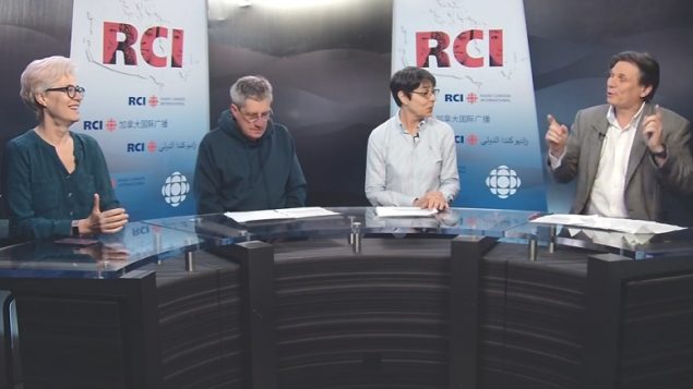 The LINK with (L-R) Marie-Claude, Terry, Lynn, and Marc
