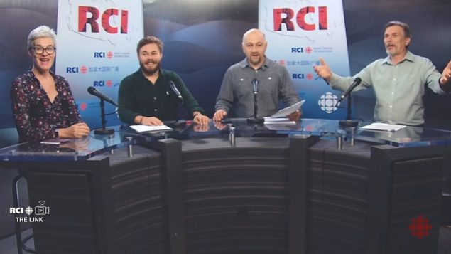 Link hosts L-R: Marie Claude Simard, Mathiew Leiser, Levon Sevunts, Marc Montgomery