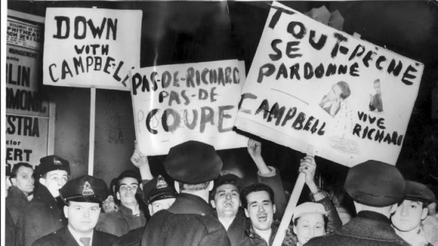 Canada history: Mar 17. 1955, the Richard riot in Montreal – RCI | English