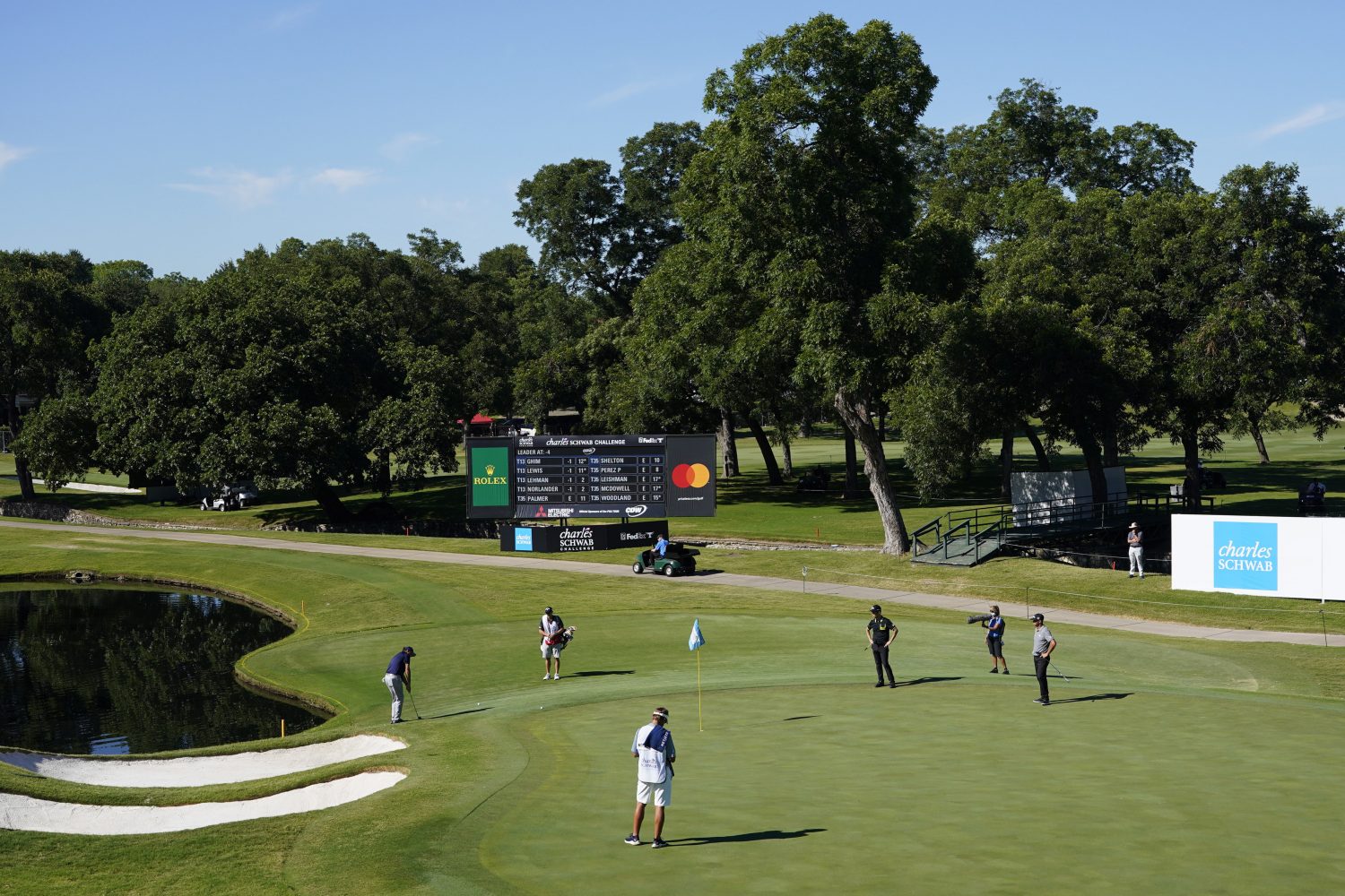 Charles Schwab Challenge golf tournament, Fort Worth, Texas RCI English