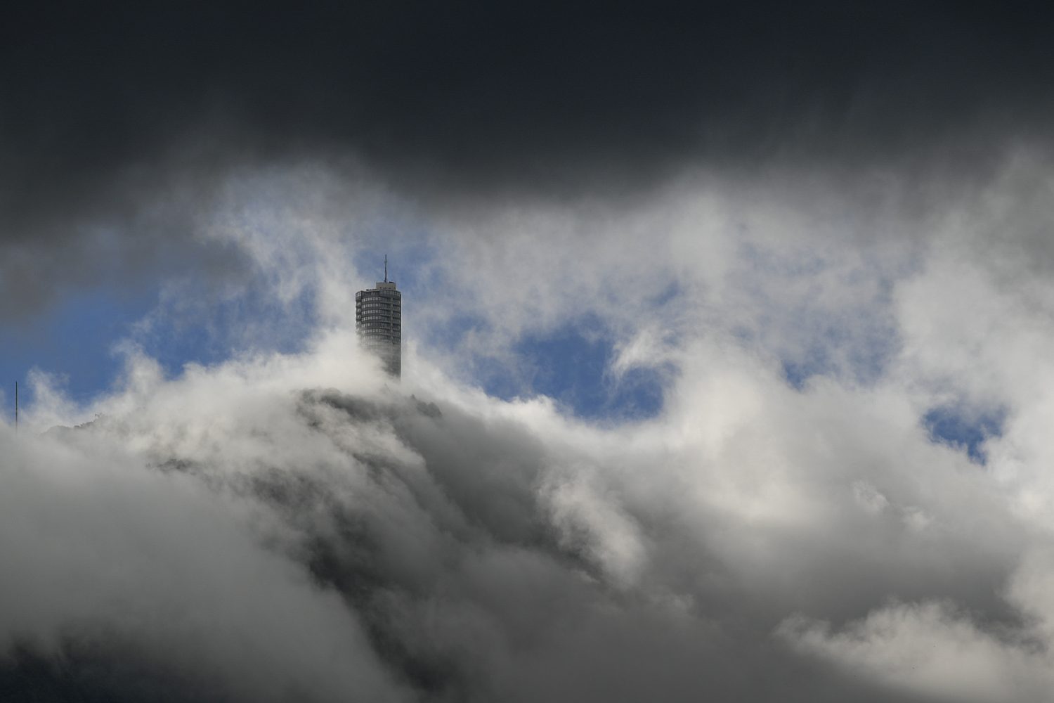 Clouds rolling