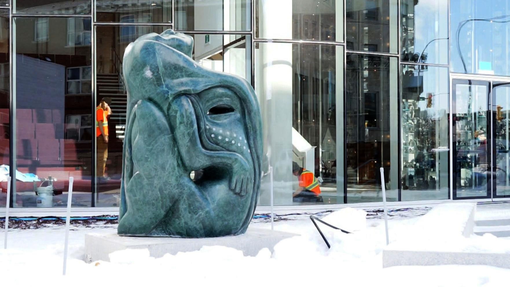 It’s ‘Time to Play’ at WAG as it unveils sculpture by Inuit artist RCI English