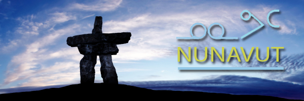inukshuk twilight silhouette