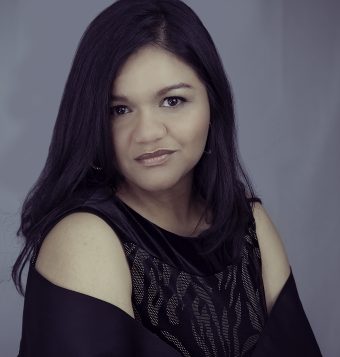 La cantante Leticia Rubi. Foto: Ivan Lemus.