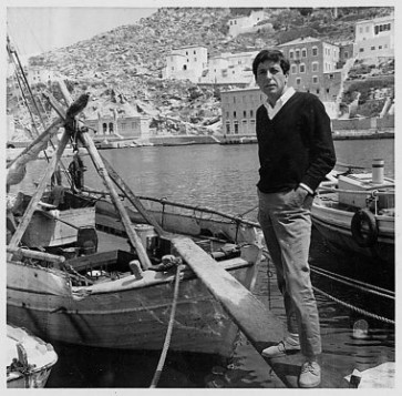 Leonard Cohen en Grecia