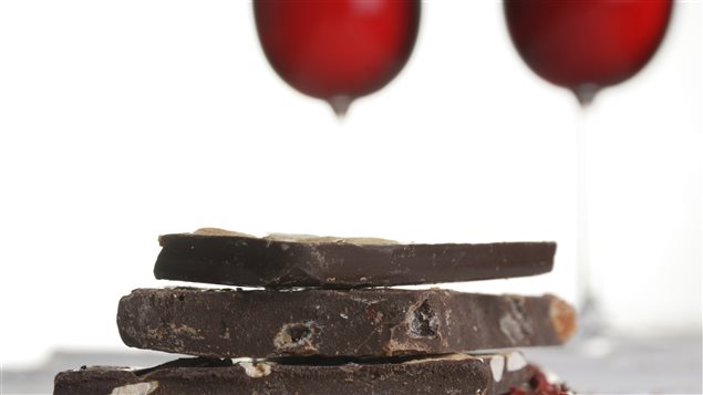 ¡Combatir el estrés y el miedo con chocolate y vino!
