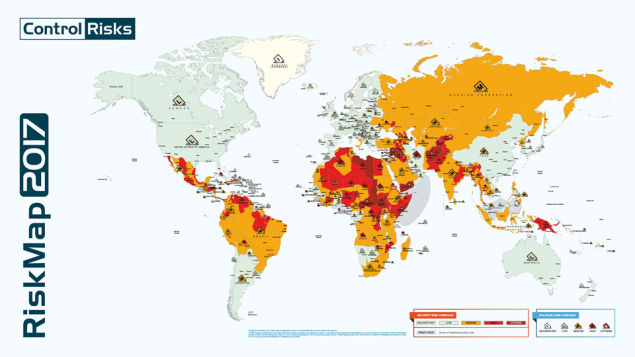 El mapa general del proyecto RiskMap 2017