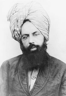 Mirza Ghulam Ahmad, fundador de la rama musulmana sunita ahmadía .