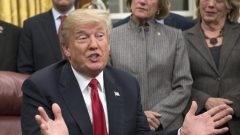 El presidente republicano Donald Trump
