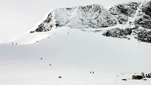 Kebnekaise mountain. Photo: Staffan Lövstedt, Scanpix.