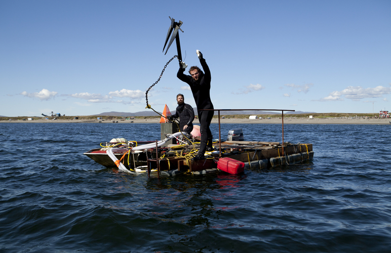 A screenshot from 'Bering Sea Gold' on the Discovery Channel. Photo: Discovery Channel. Alaska Dispatch.
