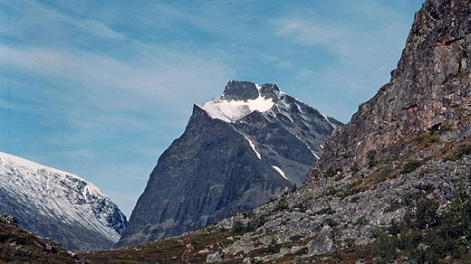 Kebnekaise, Photo: Leif Nybom/SVT. Radio Sweden. 