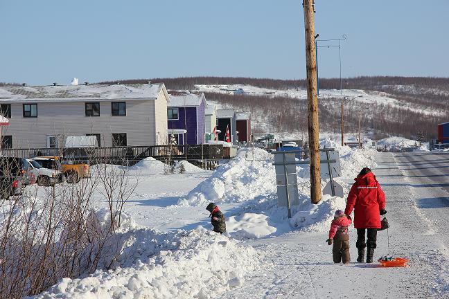 The community of Inuvik in Canada's Northwest Territories. How will demographic trends shape the future of the Arctic? Photo: Eilís Quinn, Radio Canada International 