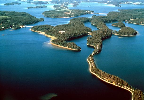 The Punkaharja region in the Saimaa lake area in eastern Finland is known for the Saimaa ringed seal. Photo courtesy Finnish Tourist Board.