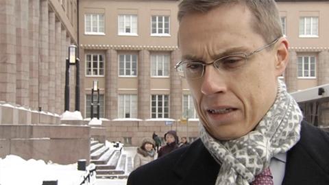 Foreign Minister Alexander Stubb