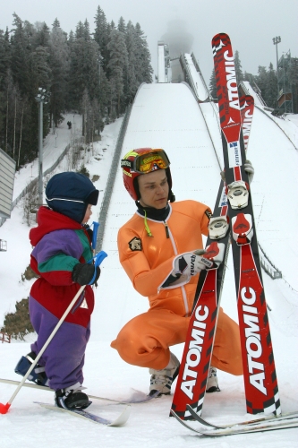 ski jumping school