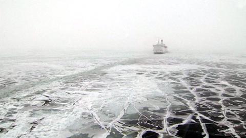 The shallow, icy Baltic is highly vulnerable to oil spills and other pollution. Photo: YLE.