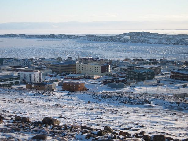 Iqaluit, the capital city of Canada's eastern Arctic territory of Nunavut. Photo: The Canadian Press