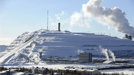 Kiruna mine. Photo: Bertil Ericson/Scanpix.