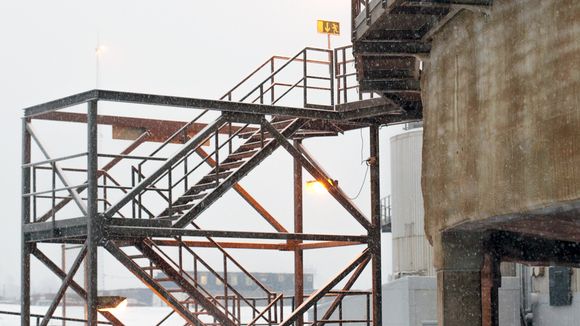 Processing area at the Talvivaara mine in Sotkamo. Image: Kimmo Rauatmaa / Lehtikuva. Yle.fi 