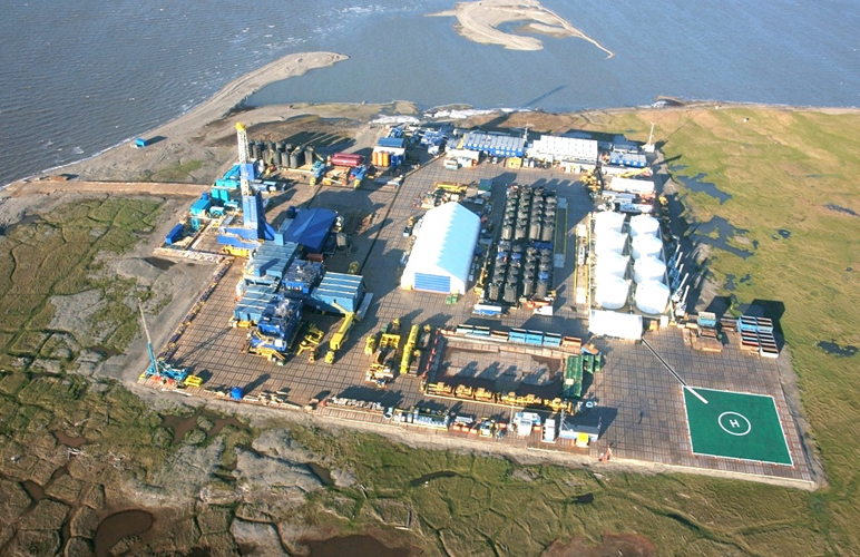 ExxonMobil drilled and tested the PTU-15 and PTU-16 development wells at Point Thomson. (Photo - July 2010) Business Wire photo. Alaska Dispatch.  