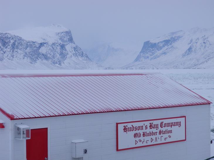 Restored Pangnirtung whaling station. By Eilís Quinn.