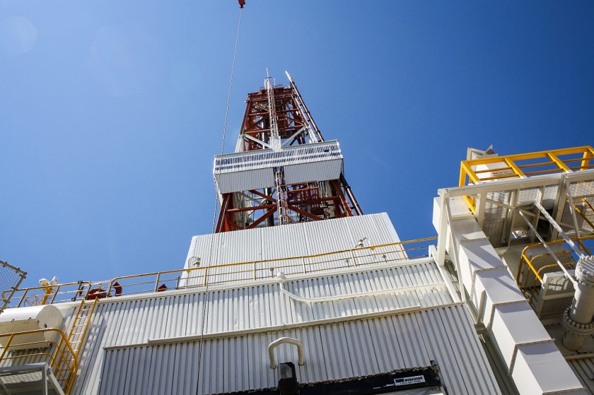 Shell Oil's Kulluk platform, in Seattle, May 25, 2012. (Courtesy Senator Begich's office)