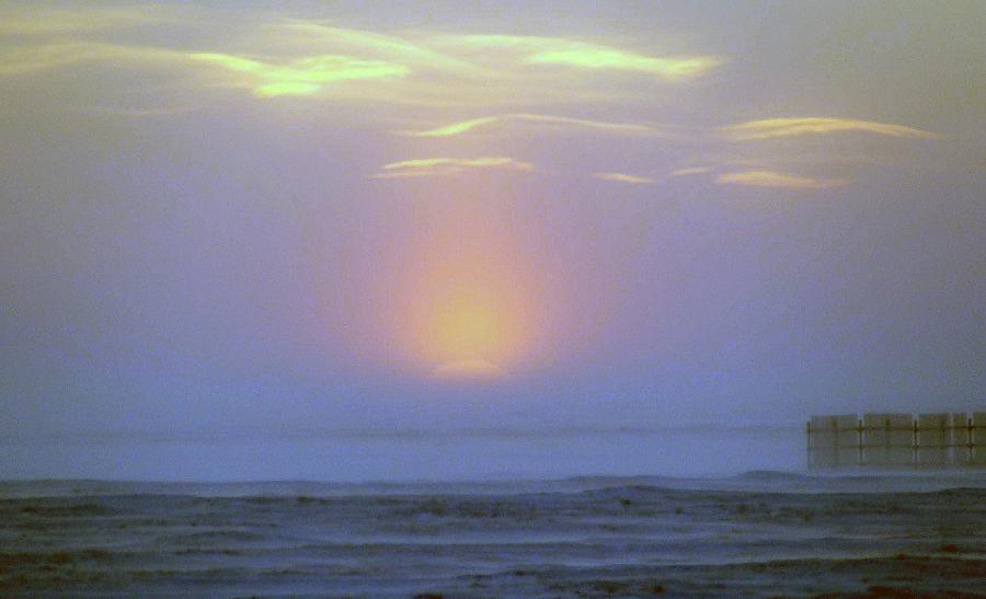 The sun rising over the Arctic Alaskan community of Barrow. Some politicians are questioning what affect a drug testing bill might have on rural Alaskan communities like this one. (Lilly Lorraine Adams, Associated Press) 