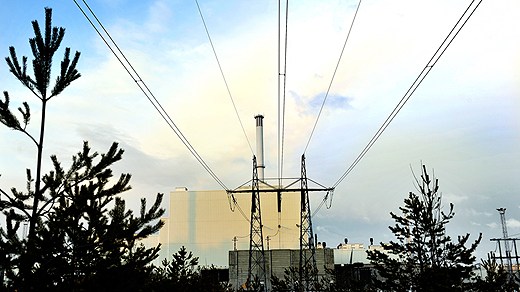 Forsmark nuclear power plant. Photo: Tomas Oneborg/Scanpix.