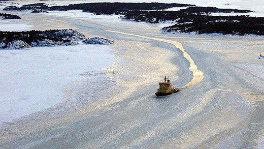 The Atle is one of the icebreakers being re-fitted for the Arctic. Photo Kustbevakningen/Scanpix