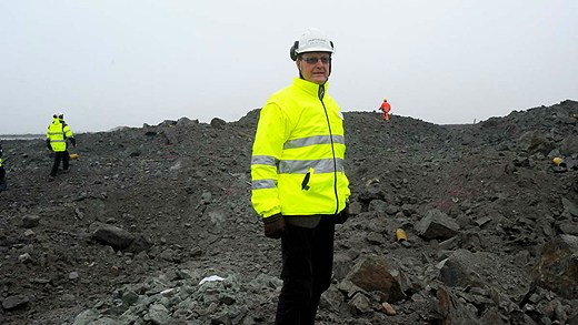 Karl-Axel Waplan, Northland Resources CEO. Photo: Alf Lindbergh. Radio Sweden.