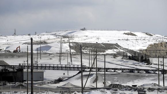 The Talvivaara mine in eastern Finland. Image: Markku Ulander / Yle  