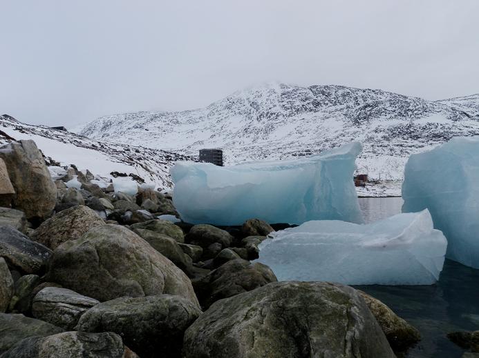 Sea ice. Nuuk, Greenland. Photo: Eilis Quinn.