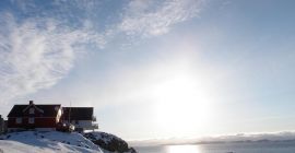 Old town Nuuk, Greenland. Kingdom of Denmark. Photo by Eilís Quinn. Radio Canada International. 