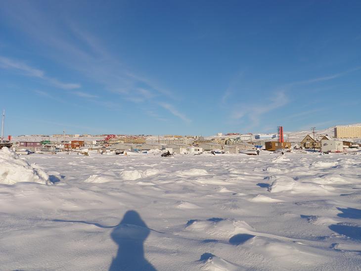 Iqaluit, Nunavut, site of the 2010 Nunavut Language Summit. Photo by Eilís Quinn.